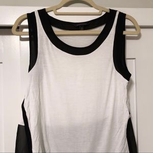 Color block tank top